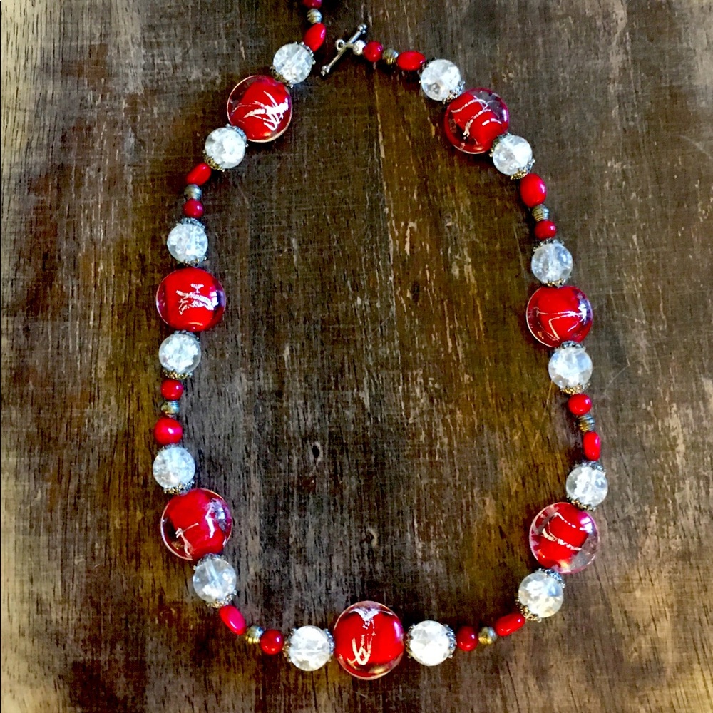 Glass Bead Necklace